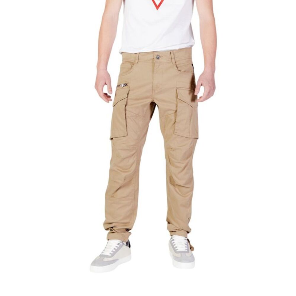 Replay Beige Cotton Cargo Men's Pants